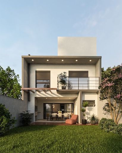 Vivienda en Borges, Olivos, construida por NEST